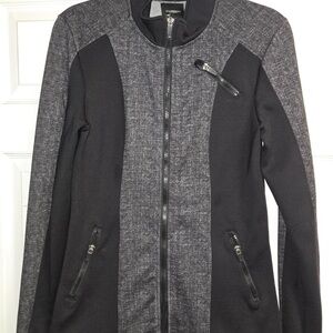 Liverpool Jeans Company Black and Gray Blazer